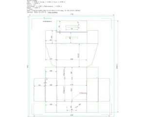 Обувная коробка 270*210*100 Е Бурый